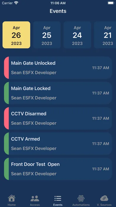 Zrzuty ekranu Portal Security