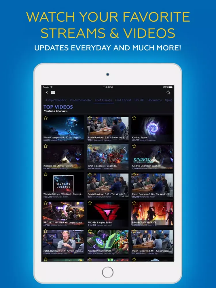 Captures d'écran de LoL in One PRO - portal for League of Legends iPad 