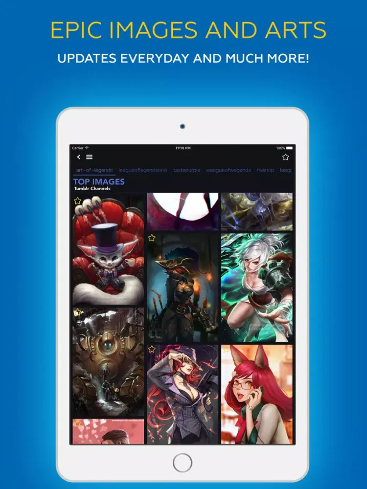Captures d'écran de LoL in One PRO - portal for League of Legends iPad 