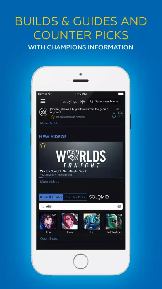 Captures d'écran de LoL in One PRO - portal for League of Legends