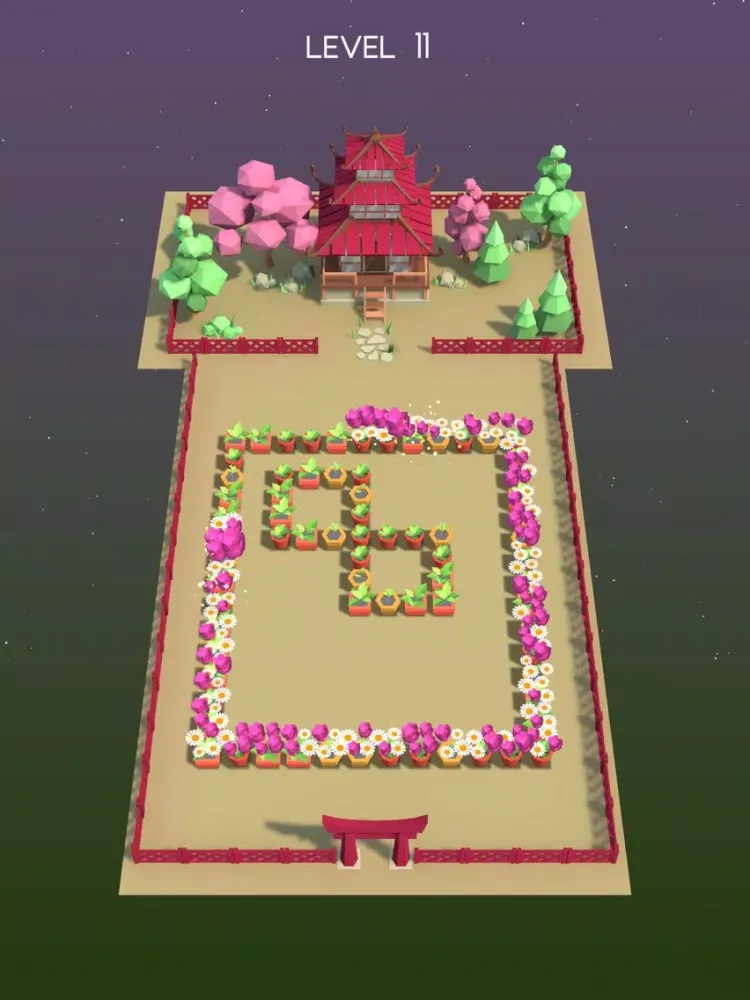 Tangkapan layar Flower The Garden iPad 