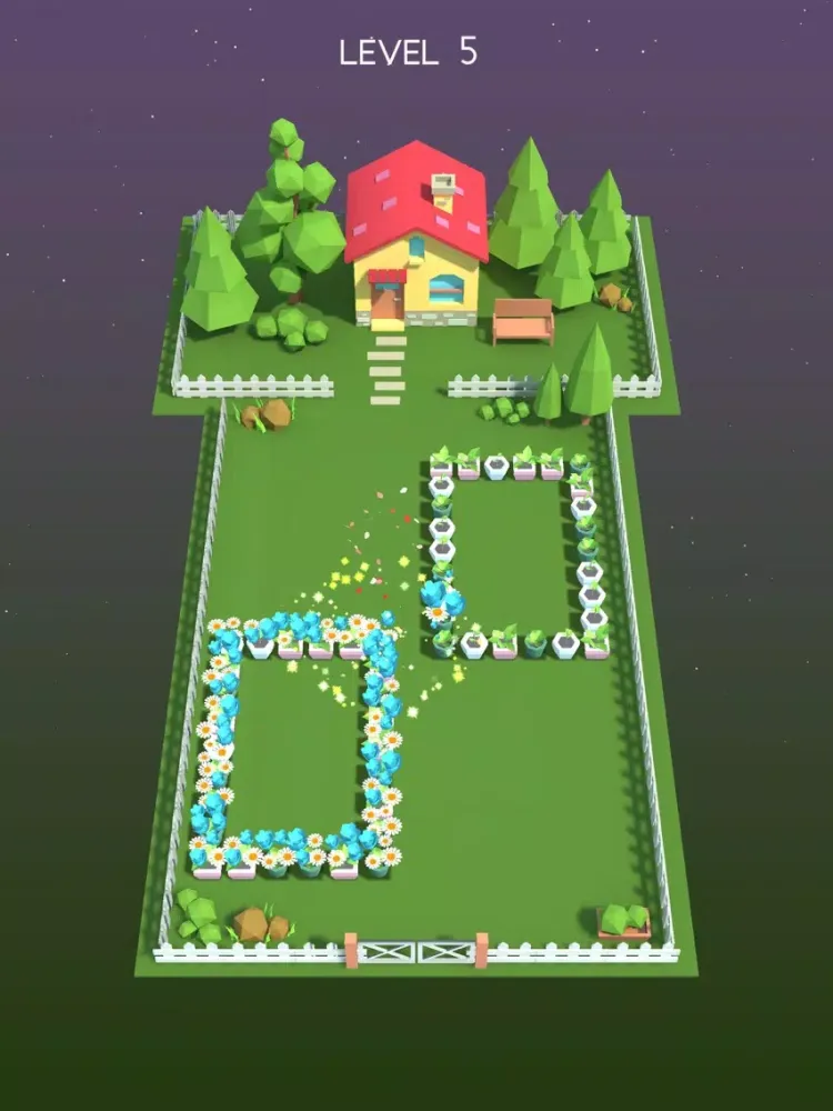 Tangkapan layar Flower The Garden iPad 