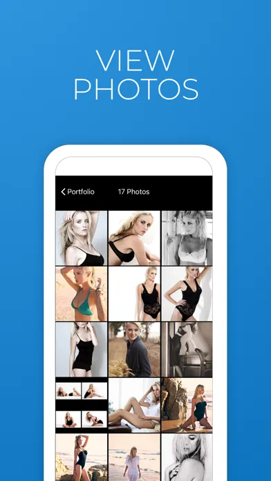 Portfoliopad Talent App Ekran Görüntüleri
