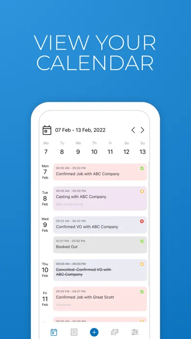 Portfoliopad Talent App Ekran Görüntüleri