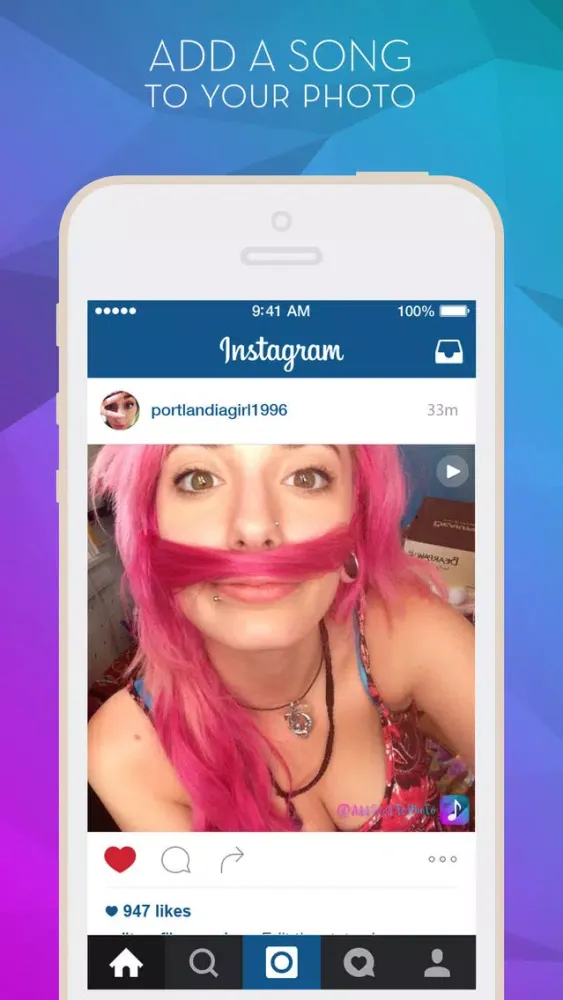 Screenshot di Add Song to Photo (Instagram Edition)