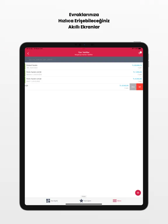 Screenshot di porkod iPad 
