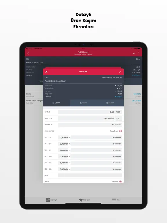 Screenshot di porkod iPad 