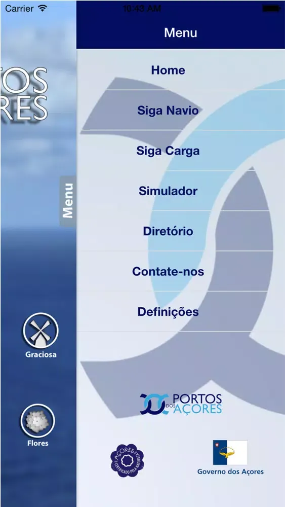 Portos dos Açores应用截图