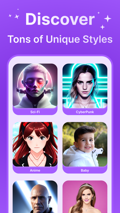 Zrzuty ekranu LookAI avatar ProShots profile