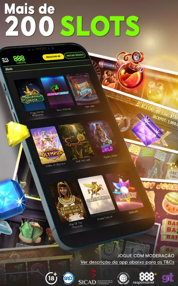 Tangkapan layar 888 Casino Portugal - Jogos