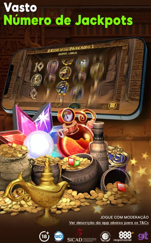 Tangkapan layar 888 Casino Portugal - Jogos