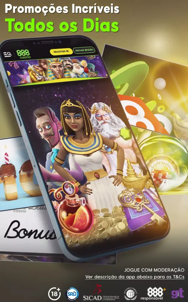 Tangkapan layar 888 Casino Portugal - Jogos