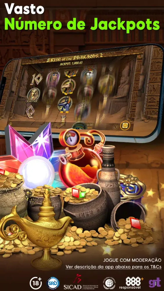 Tangkapan layar 888 Casino Portugal - Jogos