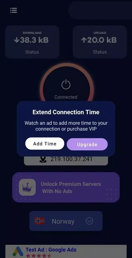 Capturas de pantalla de PortVPN Pro