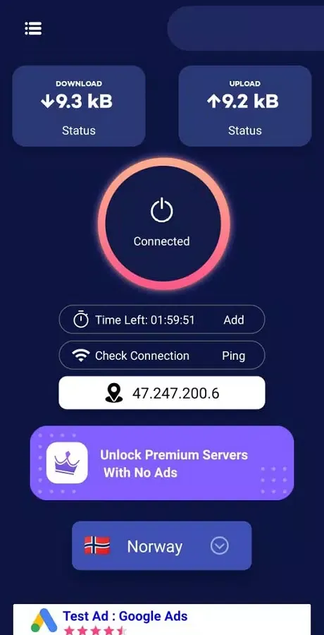Capturas de pantalla de PortVPN Pro