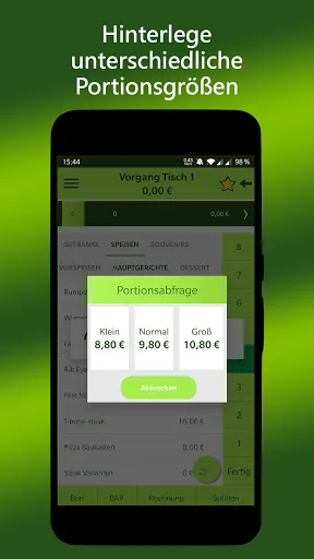 PosBill Mobile - mobile Erweit Screenshots