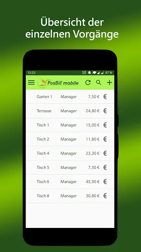 PosBill Mobile - mobile Erweit Screenshots