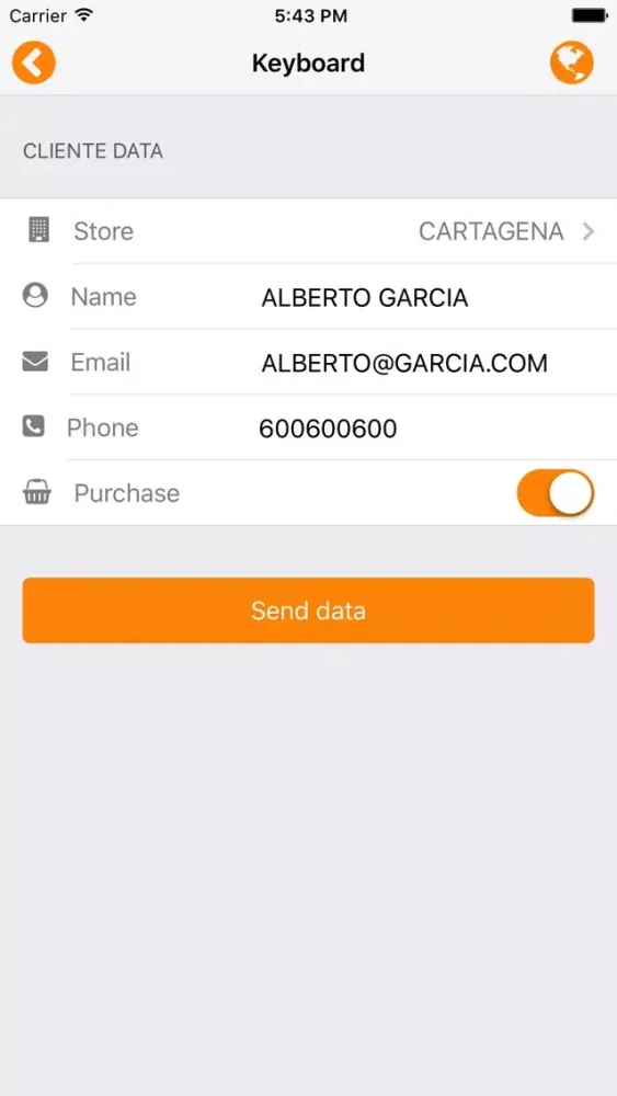 Capturas de pantalla de POS SCAN