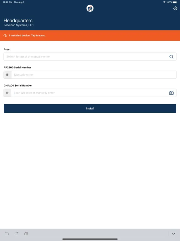 Capturas de tela do Poseidon Installer iPad 