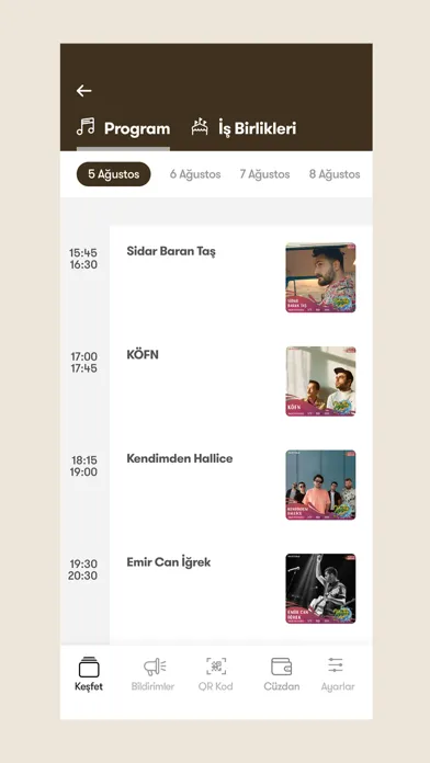 MoonStage سکرین شاٹس