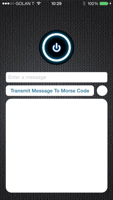 Ảnh chụp màn hình của FlashMorseCode