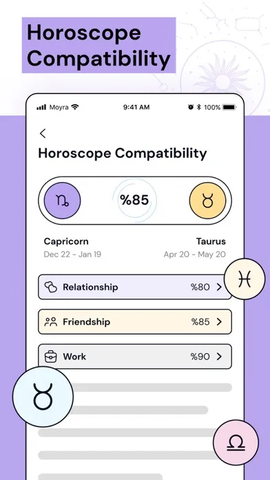 Скриншоты Moyra: Astrology Guide for You