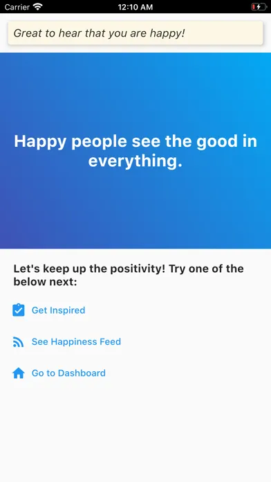 Positivo - The Positivity App 스크린샷