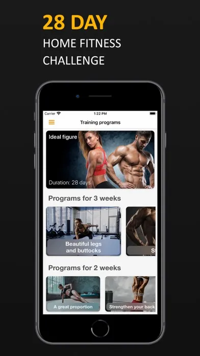 Zrzuty ekranu FitLife: 28 Day Home Fitness
