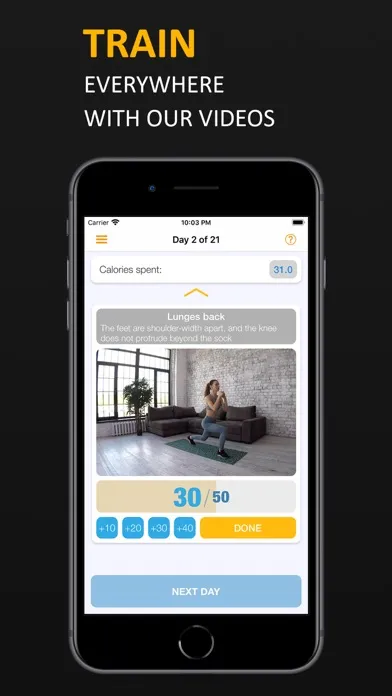 Zrzuty ekranu FitLife: 28 Day Home Fitness
