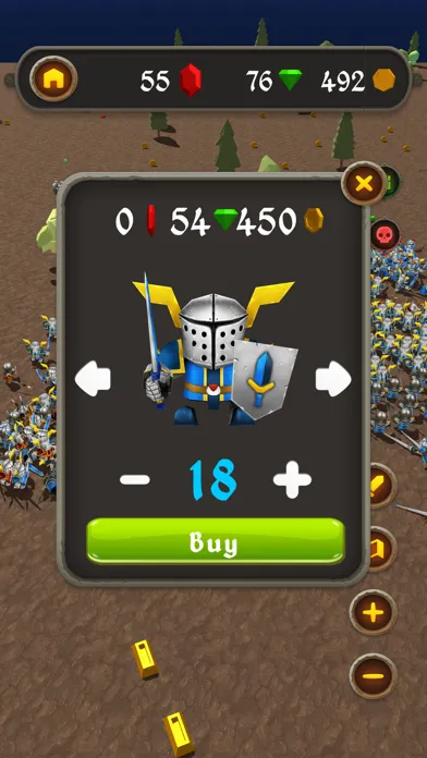 Captures d'écran de War Stories: Clash of Knights
