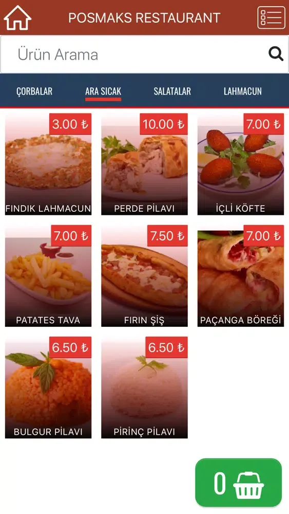 Posmaks Paket Siparis スクリーンショット