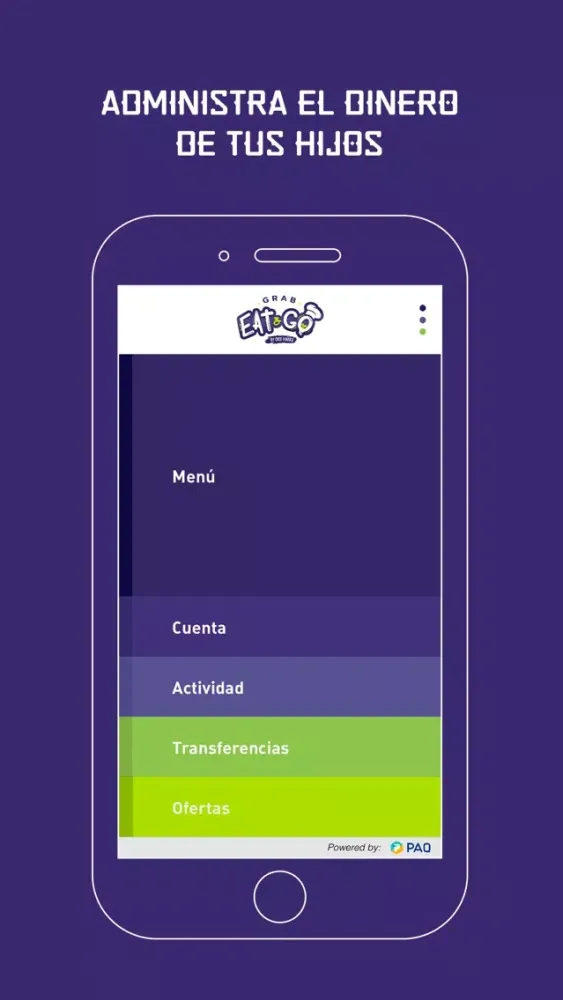 ภาพหน้าจอของ Grab Eat & Go