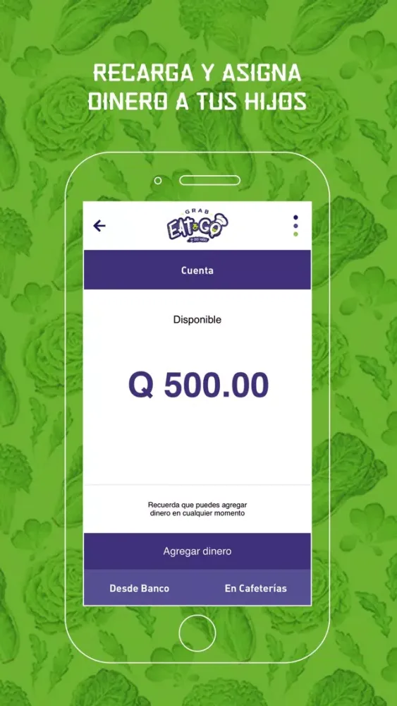 ภาพหน้าจอของ Grab Eat & Go