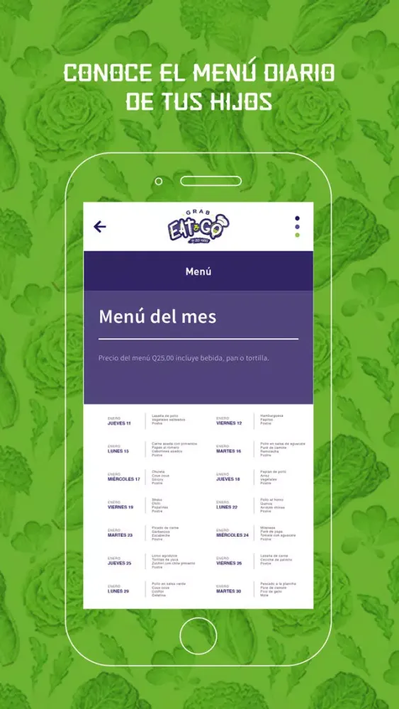 ภาพหน้าจอของ Grab Eat & Go