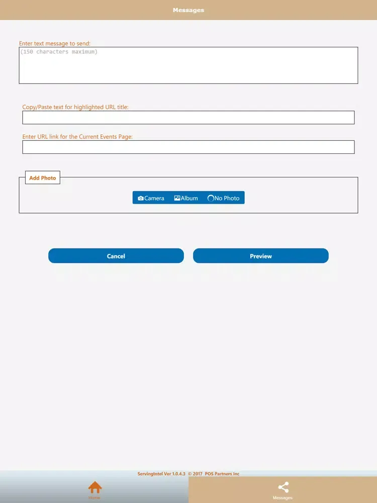 Capturas de pantalla de ServingIntel iPad 