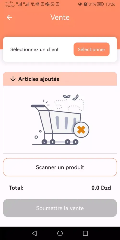 Captures d'écran de POS Pro