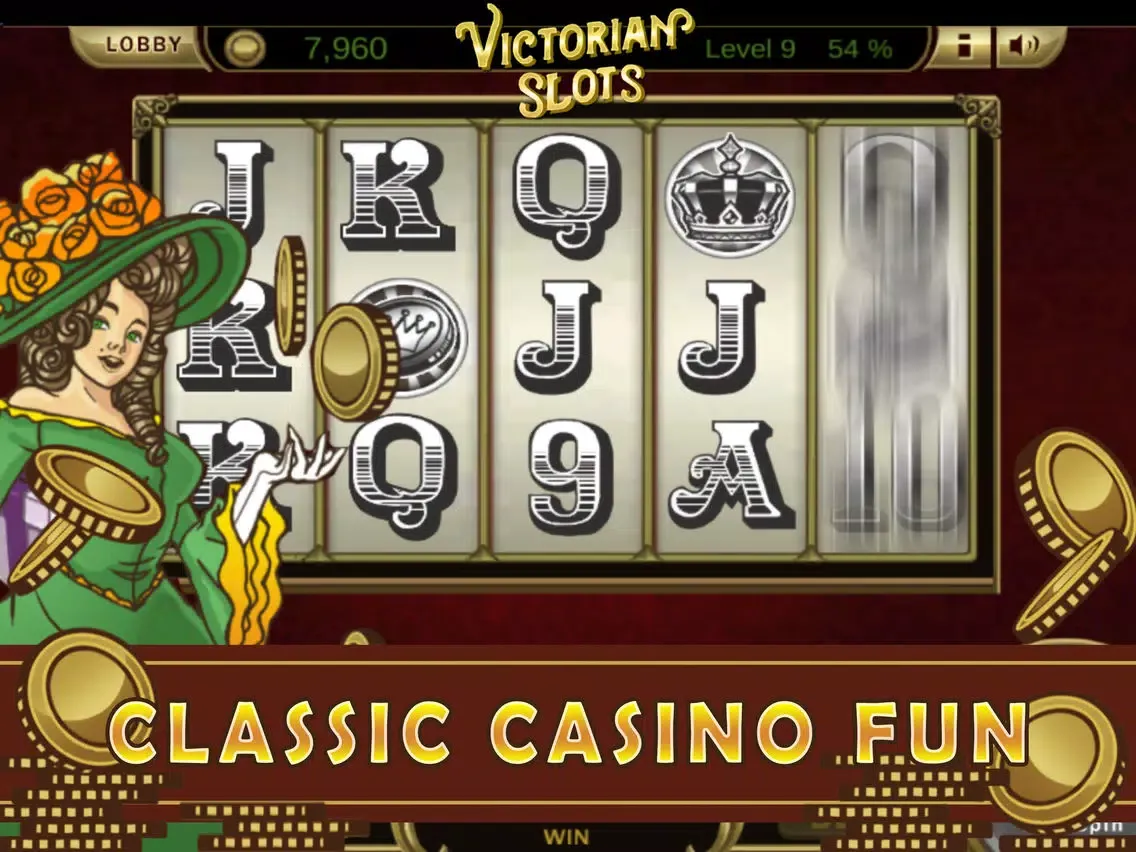 Ảnh chụp màn hình của Free Victorian Slots iPad 