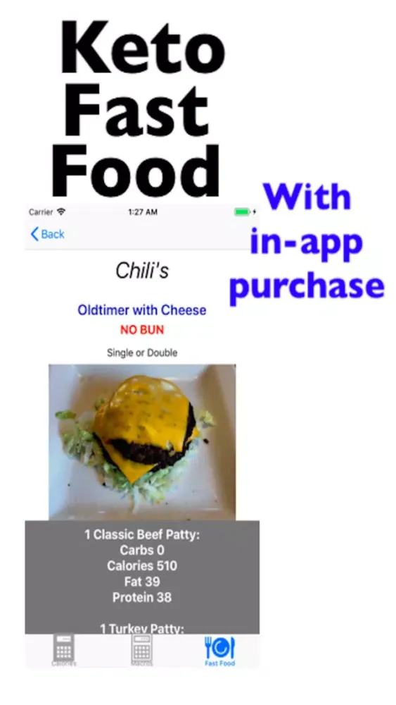 Tangkapan layar Keto Macros App