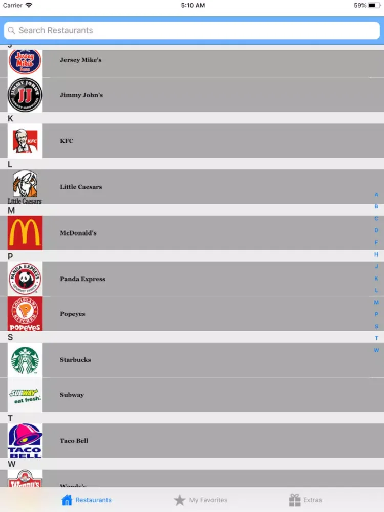 صور Keto Diet : Fast Food App iPad 