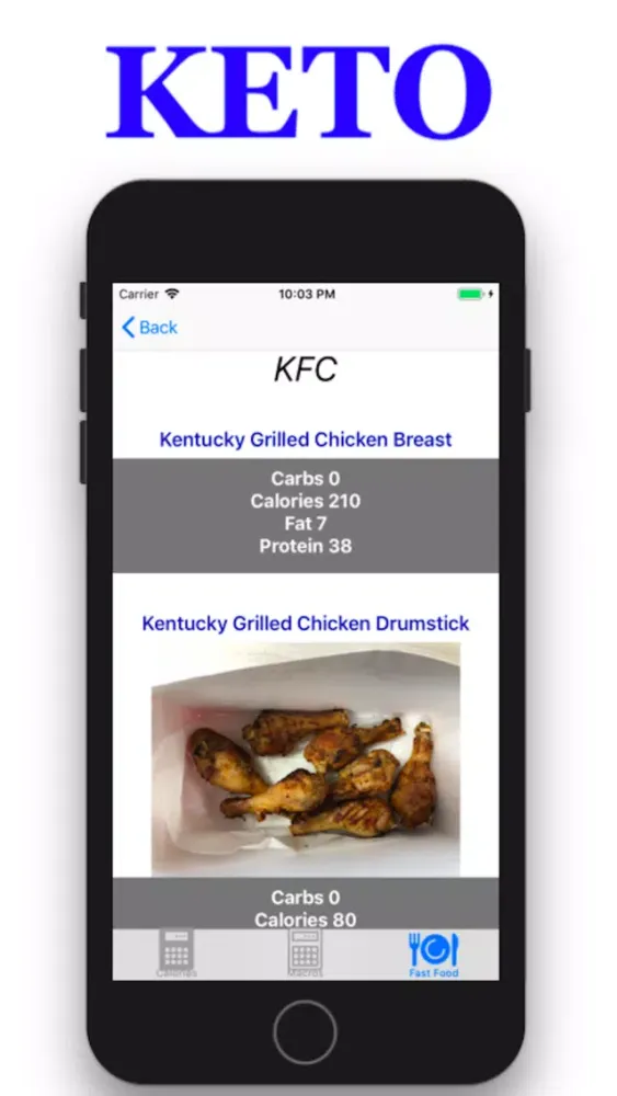 Keto Helper & Macro Calculator Screenshots