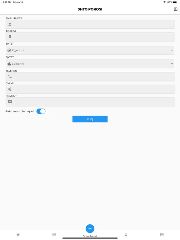 Posta Beki iPad  Ekran Görüntüleri