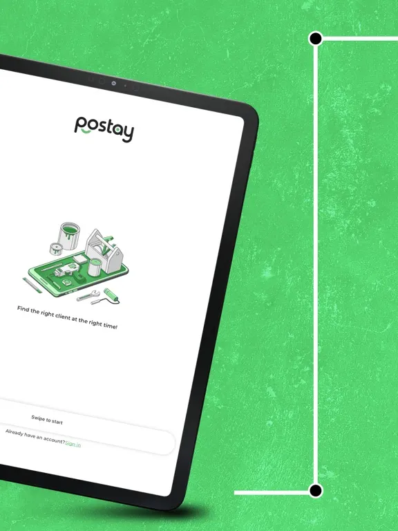 Postay Partner - work and earn iPad  Screenshots