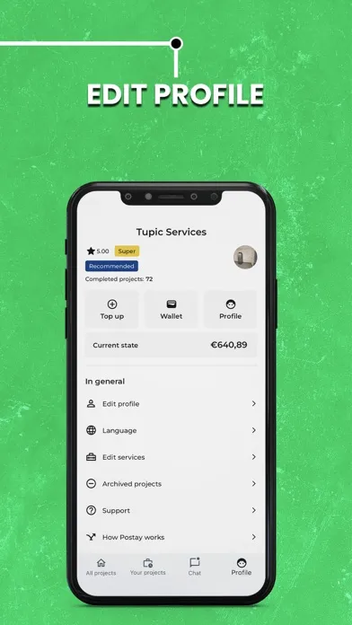 Postay Partner - work and earn Screenshots