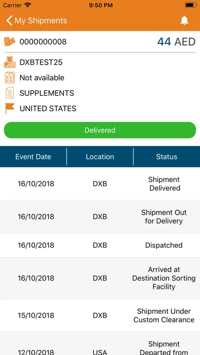 Zrzuty ekranu MYBOX POSTA