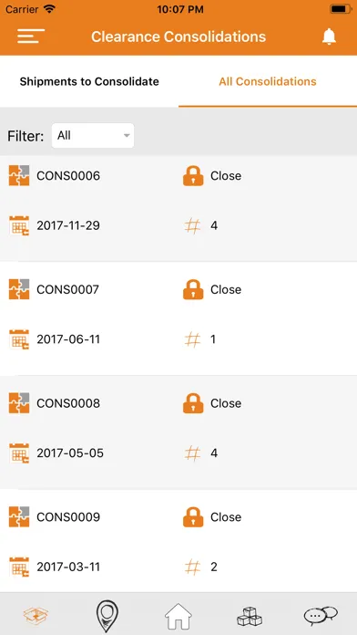 Zrzuty ekranu MYBOX POSTA