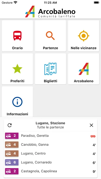 Captures d'écran de Arcobaleno