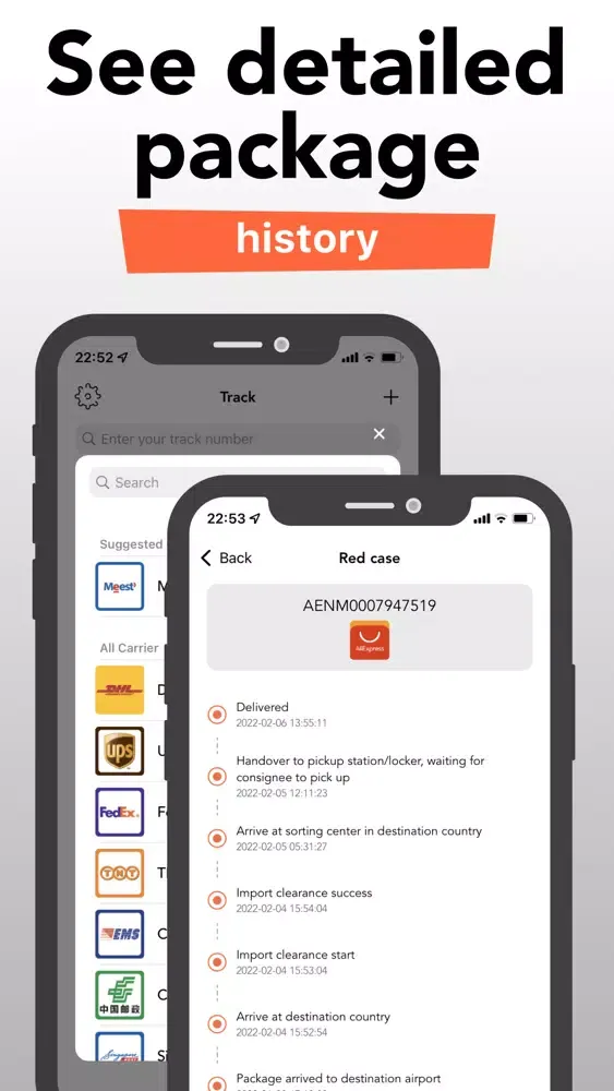 Package Tracker: Delivery App स्क्रीनशॉट