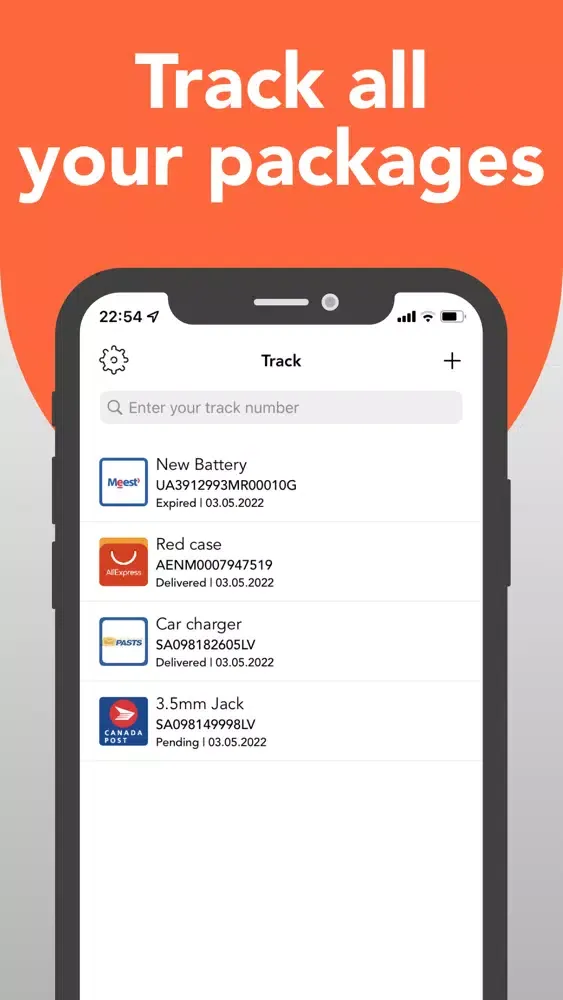 Package Tracker: Delivery App स्क्रीनशॉट