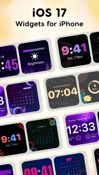 Capturas de tela do Icon Maker,Aesthetic kit icons