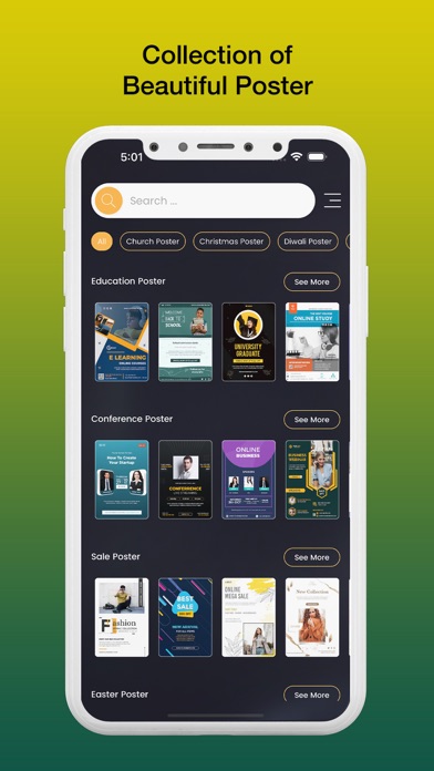 Flyer Maker: Poster Maker Card स्क्रीनशॉट